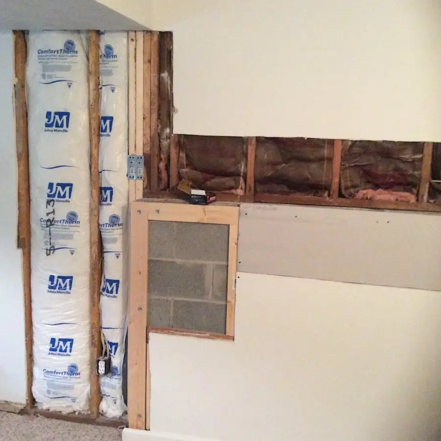 Wall insulation replacement during Odor Removal & Deodorization in Ruskin